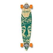 Yocaher Spirit Wolf Longboard Complete Skateboard Cruiser - Available in All Shapes (Pintail)