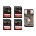 thumbnail image 1 of Paquete de 4 Tarjetas de Memoria Sandisk Extreme Pro 32GB UHS-I, 1 of 5