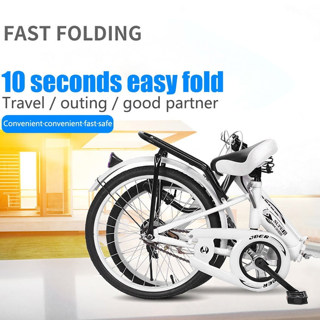 Details about   Folding 20in Adult Students Ultra-Light Portable Women's City Mountain Cycling 