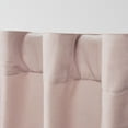 thumbnail image 3 of Exclusive Home Velvet Heavyweight Light Filtering Hidden Tab Top Curtain Panel Pair, 52"x84", Blush, 3 of 7