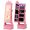 Pink, variant on Gymax Kids Jewelry Armoire w/3-Color Lighted Full Length Mirror & Inside Led Lights White