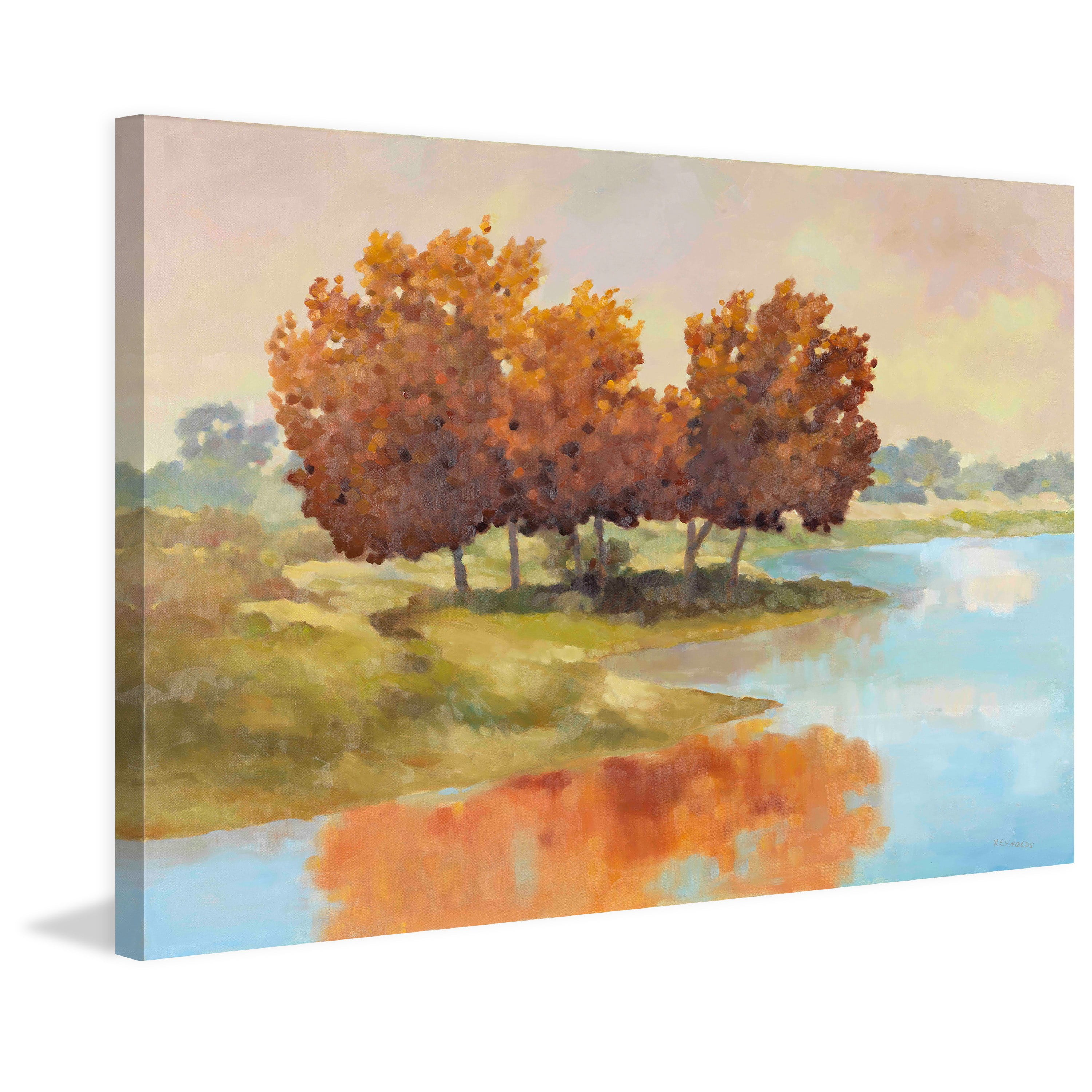 Marmont Hill "Lyndhurst Water II" by Graham Reynolds Painting Print on Canvas