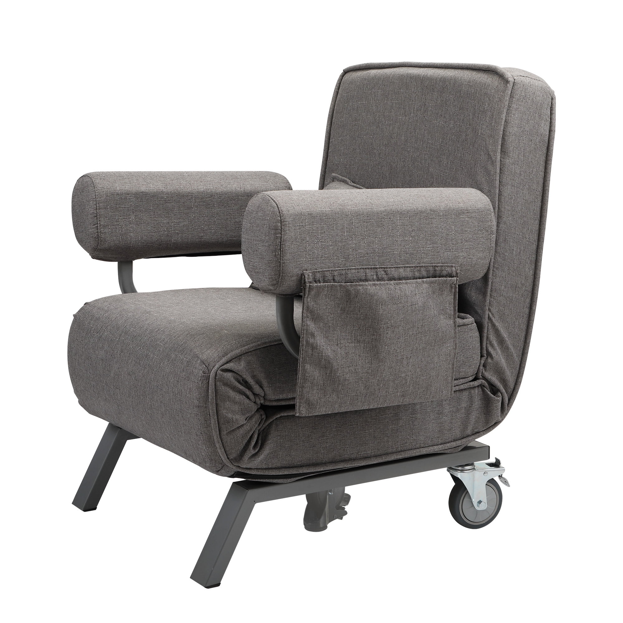 Lowestbest 6 Folding Sofa Bed, Convertible Sleeper Lounge Chair Lounge, Gray Lowestbest 6 Folding Sofa Bed, Convertible Sleeper Lounge Chair Lounge, Gray