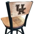 thumbnail image 3 of Holland Bar Stool  25 in. L038 - Black Wrinkle Kentucky UK Swivel Bar Stool with Laser Engraved Back - Black - 25in., 3 of 3