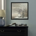 thumbnail image 2 of Amanti Art Pussy Willow Still Life Gray Pots Crop Framed Canvas Wall Art, 2 of 10