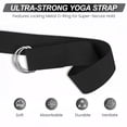 thumbnail image 4 of Yoga Block and Strap Set, 2 Soft Non-Slip Yoga Blocks 9x6x3 inches, 6FT Strap Provides Strength and Stability, Latex-Free EVA Foam for Yoga, Pilates, Stretching and Toing, 4 of 7