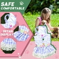 thumbnail image 4 of GASTROPOD Dog Dresses for Small Dogs Girl,Cotton Puppy Clothes,Delicate Texture with Flower Pet Clothes,Xl, 4 of 7
