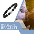 thumbnail image 4 of Qarigey de piedra natural portátil con estilo unisex antigua pulseras decorativas elásticas flexibles joyería cadena de mano Ropa, zapatos y accesorios Miscelánea tipo 6, 4 of 6