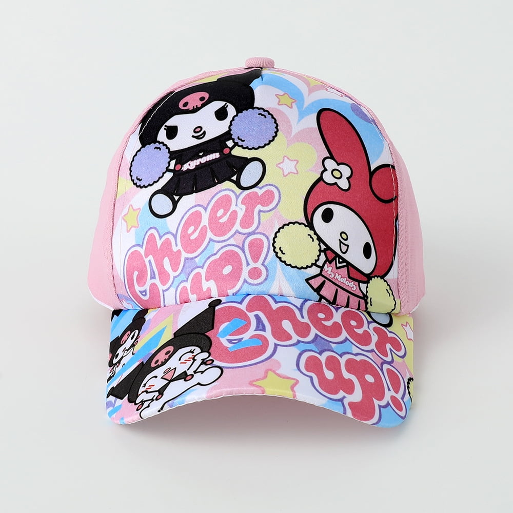Casquette Hello Kitty Kuromi Pour Enfants - Réglable 53 Cm - Visière UV - 80% Polyester 20% Coton - 9