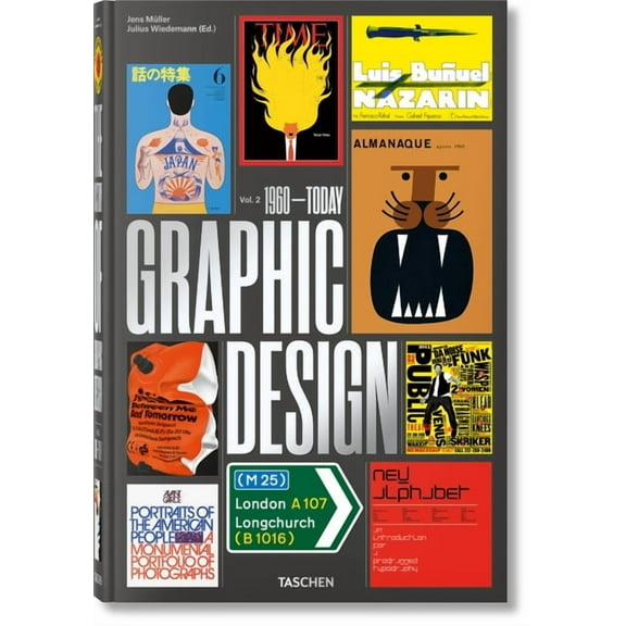 The History of Graphic Design. Vol. 2. 1960-Today, (Hardcover)