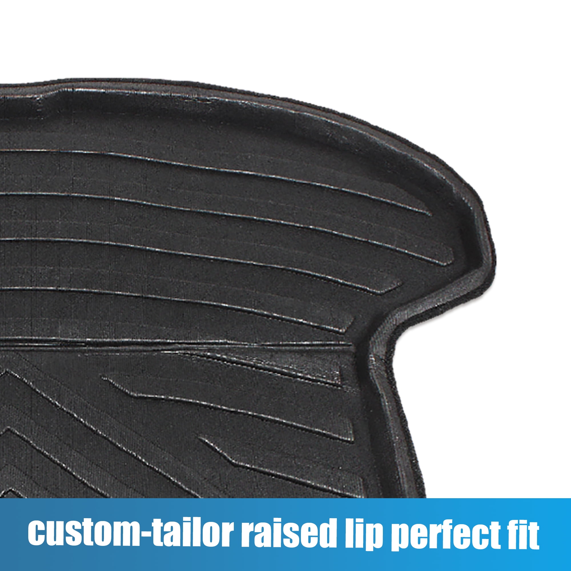 Unique Bargains Car Rear Trunk Tray Liner Cargo Floor Mat for Jeep Compass Plastic