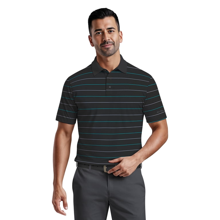Ben Hogan Men's Performance Multi Stripe Polo Shirt photo 1