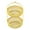 golden, variant on jifeng 2 Tier Large Fruit Basket Kitchen Counter Organizer Ventilated Decorative Fruits black