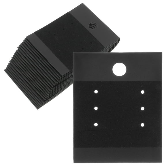 100 Pcs Earring Display Cards Paper Tags for Jewelry Earrings Holders Organizer Accessories Storage