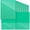 Green-12, variant on Red 12-Pack Heavy Duty Pocket Folders for School Homework and Parent-Teacher Communication
