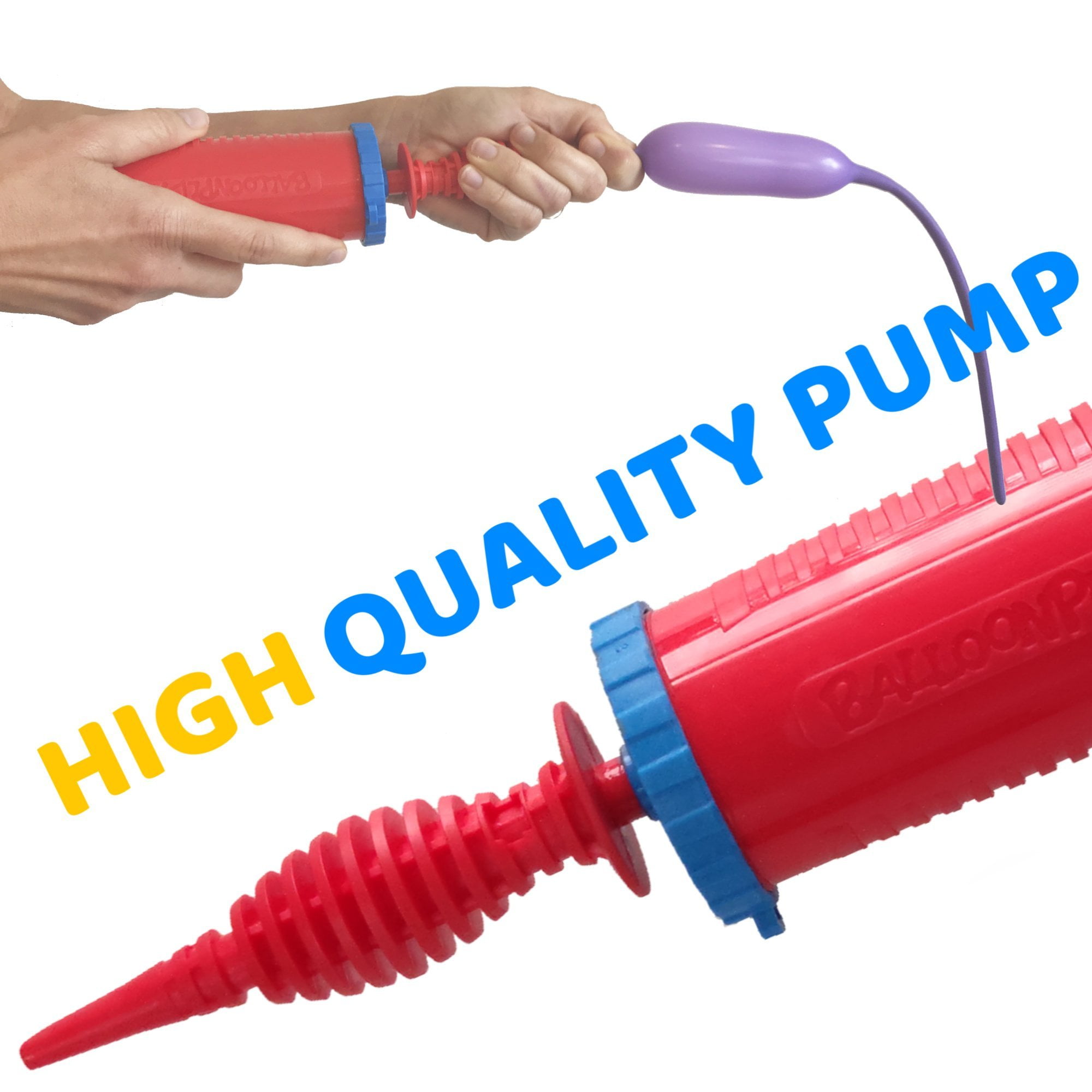 HAND PUMP FOR INFLATABLES INFLATABLE TOYS & BALLOONS PARTY BLOW UP ACCESSORY