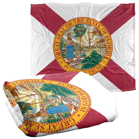 Florida Flag Officially Licensed Silky Touch Super Soft Throw Blanket 50' x 60'