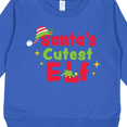 thumbnail image 3 of Inktastic Christmas Santa's Cutest Elf Toddler Sweatshirt, 3 of 4