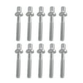 thumbnail image 5 of 10PCS Drum Set Screws Metal Drum Screw Essential Metal Instrument Replacement Part for Percussion Musical Instruments, 5 of 8