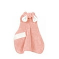 thumbnail image 2 of Quick Dry Pet Bathrobe Hooded Absorbent Microfiber Pet Towel Adjustable Collar And Belly Strap for Small Medium Dogs Cats After Bath Pink, 2 of 6