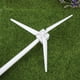 thumbnail image 2 of Modelo de turbina eólica de escritorio, molinos de viento con energía solar, plástico ABS blanco, para educación o diversión., 2 of 7