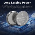 thumbnail image 4 of CR1632 Lithium Coin Cell Battery, 3 Volt, Long Lasting Power, 4 of 6