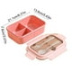 thumbnail image 3 of Fiambrera Portátil Térmica de 1200 Ml | Contenedor Bento Hermético Sin Bpa con Compartimentos y Cubiertos Incluidos | Apto para Microondas y Lavavajillas, Ideal para Estudiantes y Oficinistas., 3 of 6
