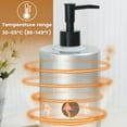 thumbnail image 5 of AEVXKHI Massage Oil Warmer with 2 Oil Bottle Dispenser Portable Oil Warmer Bottle with Ambient Light Easy to Use Lotion Heater Dispenser Temperature Adjustable for Home Salon Spa Massage, 5 of 11