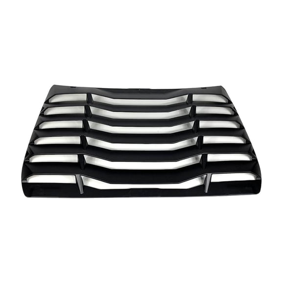 Geelife For 16-21 Civic For 16-21 Civic Style Rear Window Louver Cover ABS Matte Black