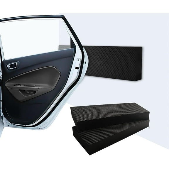 Tutuviw 2 Pcs Garage Wall Protector,11.8" Car Door Corner Edge Waterproof Bumper Guard Protector,High Density Self Adhesive Foam Pad for Parking Vehicle,Easy Setup Wall Bumper Guards