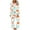 White, variant on WFJCJPAF 2025 New Halloween Pajamas for Women Plus Size,Ladies' Halloween Printed Casual Top Pants Pajama Set - White L
