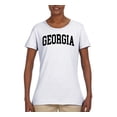 thumbnail image 2 of Wild Bobby State of Georgia College Style Women Graphic Tee, 2 of 6