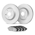 thumbnail image 2 of KarParts360 For Cadillac ATS 2013-2019 Brake Set | Front | Plain Rotor Style, 2 of 4