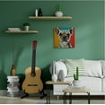 thumbnail image 2 of Stupell Industries Chroma Style Dog Small Puppy Red Yellow Blue Pop Canvas Wall Art, 24 x 24, Design by Carolee Vitaletti, 2 of 6