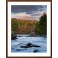 thumbnail image 2 of Art.com Maine, West Branch of the Penobscot River and Mount Katahdin in Baxter State Park, USA Photographic Print by Alan Copson, Brown Frame Wall Art, 23" x 29", 2 of 5
