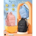 thumbnail image 2 of Mochila escolar Iforu Antirrobo Mochila-07N color azul cielo diseño liso 30L, 2 of 8