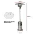 thumbnail image 4 of 48000 BTU Propane Patio Heater for Outdoor Use with Wheels& Cover,Commercial LP Gas Porch & Deck Heater for Home & Residential, 4 of 7