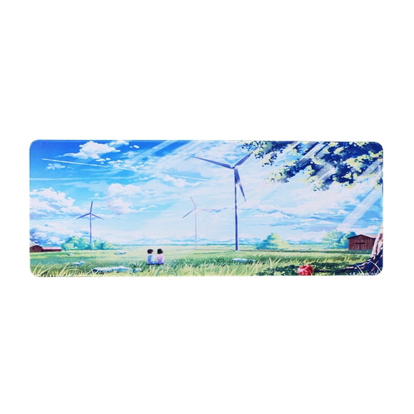 yeacher Extra Large Gaming and Office Mouse Pad with Smooth Surface, Anti-Slip Rubber Base, and Easy-Clean Design for Precise Control