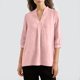 thumbnail image 2 of TaTaai Women's 3/4 Sleeve Printed Top, Casual Loose Style, Smocked Cuffs, Soft Fabric, Versatile for Spring Winter Dating Wedding Vacation Gift, 2 of 8