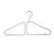 thumbnail image 1 of Ganchos para colgar perchas plegables de plástico, perchas plegables para el hogar, 3 piezas, 1 of 7