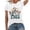 White, variant on Active Tops Women Tech Sleeve Long Sleeves Shirt Women T Shirts Short Sleeve Tees Women Lightweight T Shirts Women Long Fitted Shirts for Women Long Top Women's Shirts Short Women White S