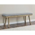 thumbnail image 5 of Pemberly Row Modern / Contemporary 20" Gray Polyester Dining Bench, 5 of 7