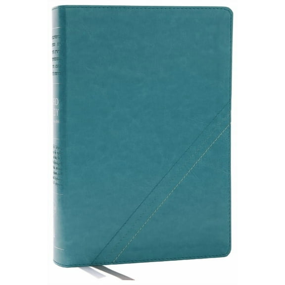 Nkjv, Word Study Reference Bible, Leathersoft, Turquoise, Red Letter, Comfort Print: 2,000 Keywords That Unlock the Mean, (Hardcover)