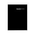 thumbnail image 3 of Recycled Ruled Planner with Stitched Leatherette Cover 10 x 7, Black, 2021-2023, 3 of 6