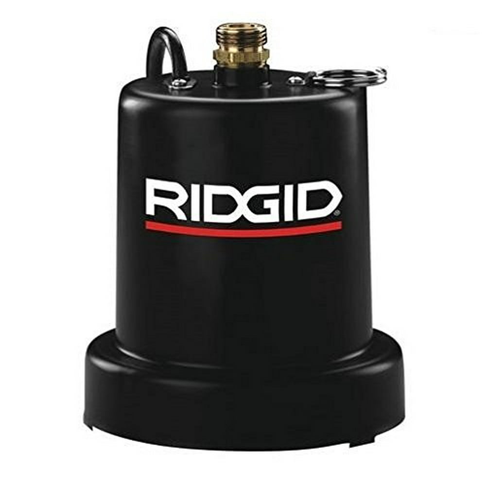 RIDGID 85987 TP250 1/4 HP SUBMERSIBLE UTILITY PUMP