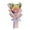 Flower#Pink, variant on NIRHekf Handmade Crochet Sunflower Plush Toy Bouquet,Polyester Material for Valentines Day Birthday Anniversary Home Decor,Gift for Graduation and Mother's Day