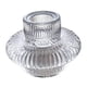 thumbnail image 4 of Portavelas de vidrio Portavelas Tealight Portavelas cónicos Candelabro Pilar Portavelas para regalo de vacaciones Decoración de aniversario para el, 4 of 8