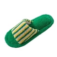 thumbnail image 2 of Bixock Slippers for Womens Indoor House Cotton Shoes Multi Size Fluzzy Fleece Lined Slide Warm Comfortable Non-Sliped Women Shoes, 2 of 6