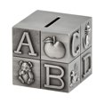thumbnail image 1 of Banco ABC Block de Pewter para niños Creative Gifts International, 1 of 4