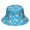 Corgi and Text Blue Pattern, variant on Corgi and Text Blue Pattern Print Bucket Hat Unisex Beach Sun Hat,UV Sun Protection,Lightweight,Waterproof,Breathable 22-23.3 Inches
